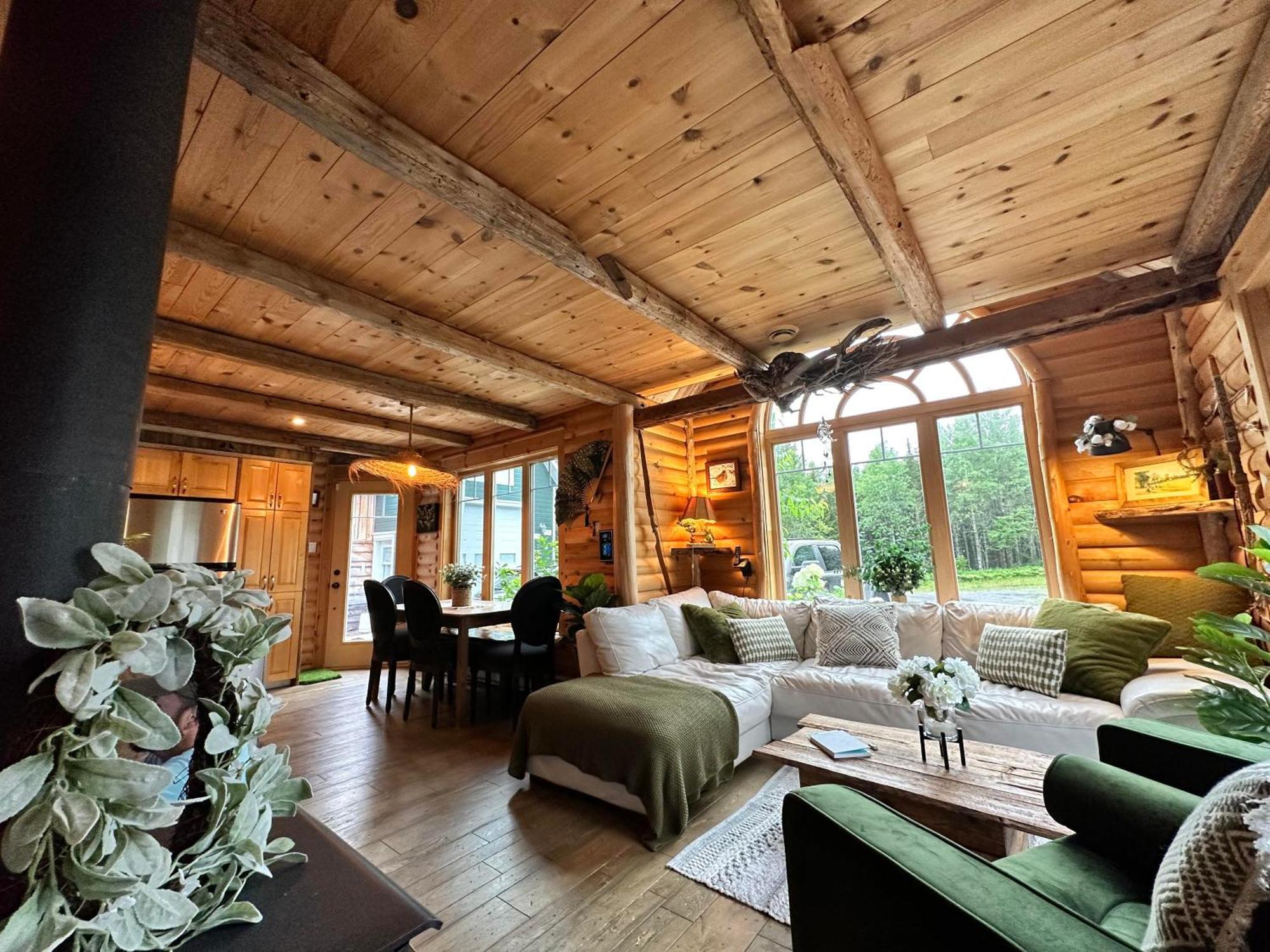 Le Ti Moose Villa La Malbaie Exteriör bild