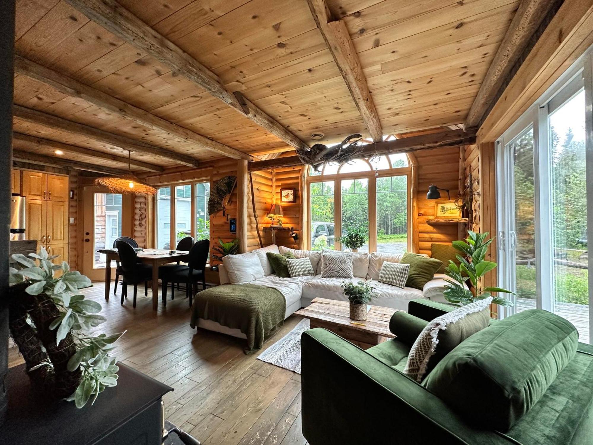 Le Ti Moose Villa La Malbaie Exteriör bild
