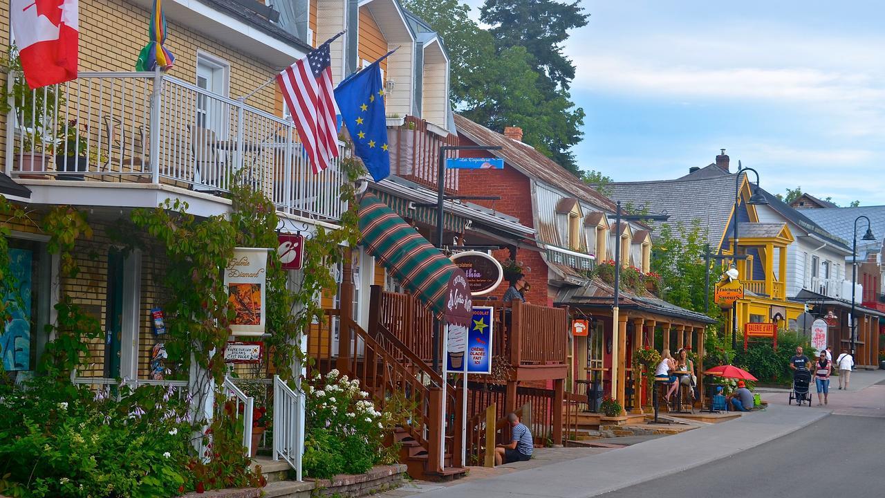 Le Ti Moose Villa La Malbaie Exteriör bild